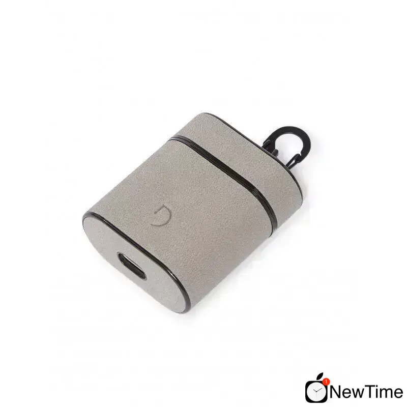 Шкіряний чохол Decoded for AirPods Stone Grey (D9APC2GY)